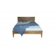 Dubová masívna posteľ Vega 180/160/140 x 200 cm.