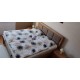 Masívna dubová manželská posteľ Venézia s úložným priestorom